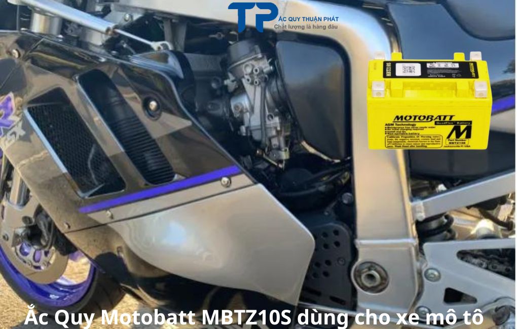 Ắc Quy Motobatt MBTZ10S dùng cho xe mô tô