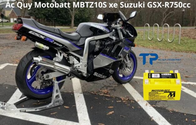 Ắc Quy Motobatt MBTZ10S xe Suzuki GSX-R750cc