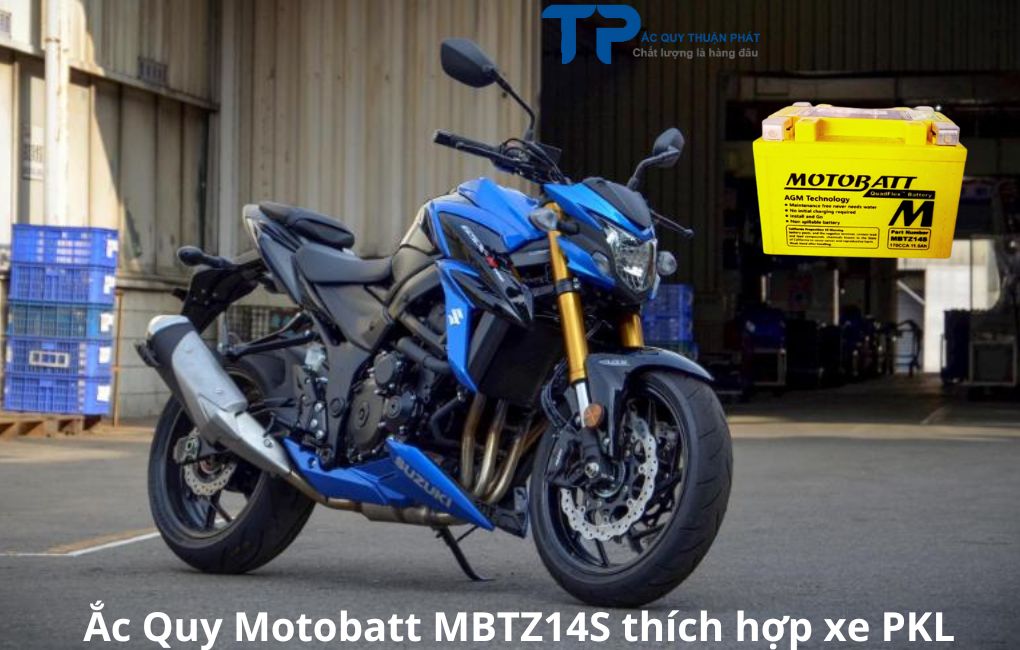 Ắc Quy Motobatt MBTZ14S thích hợp xe PKL