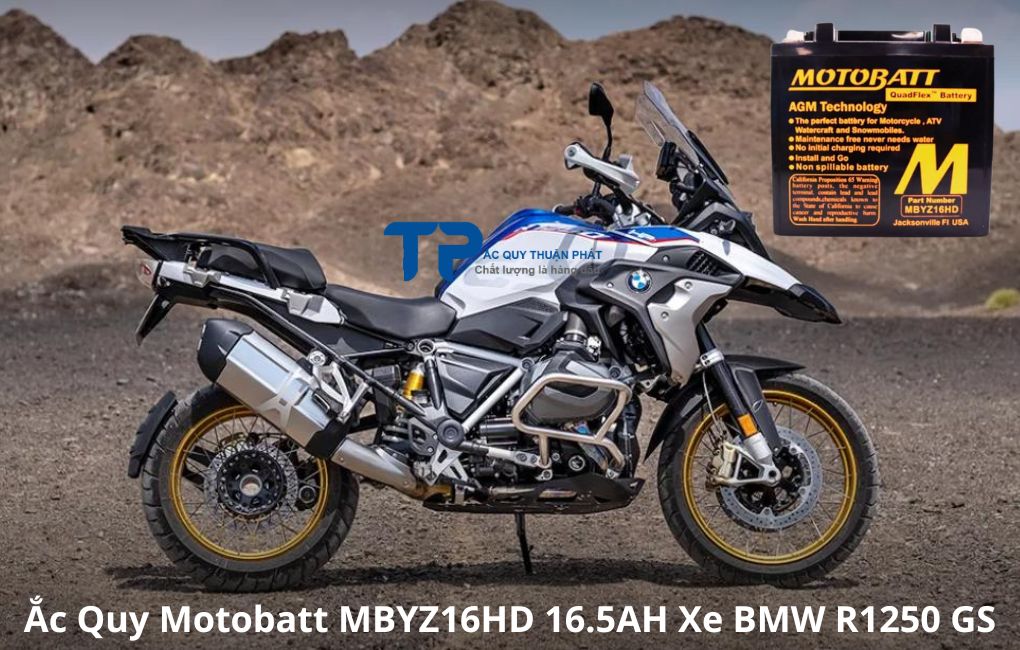 Ắc Quy Motobatt MBYZ16HD xe BMW R1250 GS