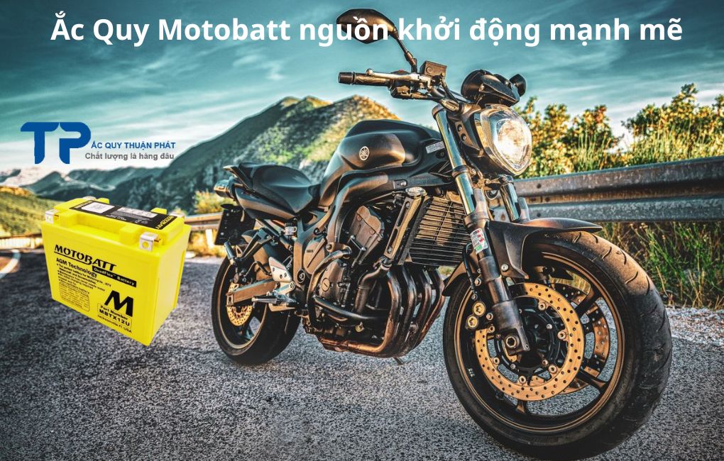 Ắc Quy Motobatt nguồn khởi động mạnh mẽ