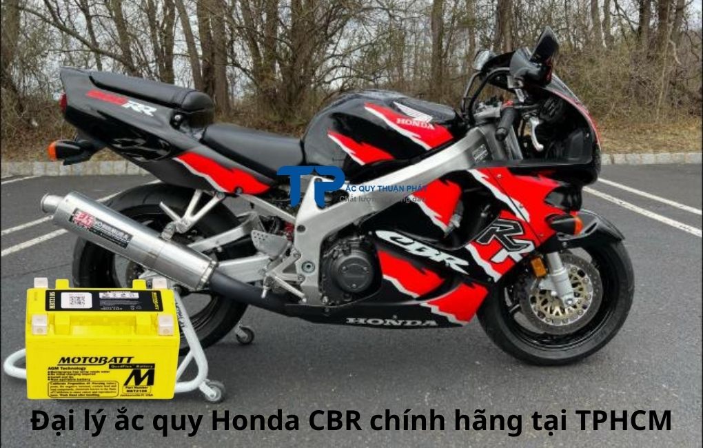 Đại lý ắc quy Honda CBR chính hãng tại TPHCM