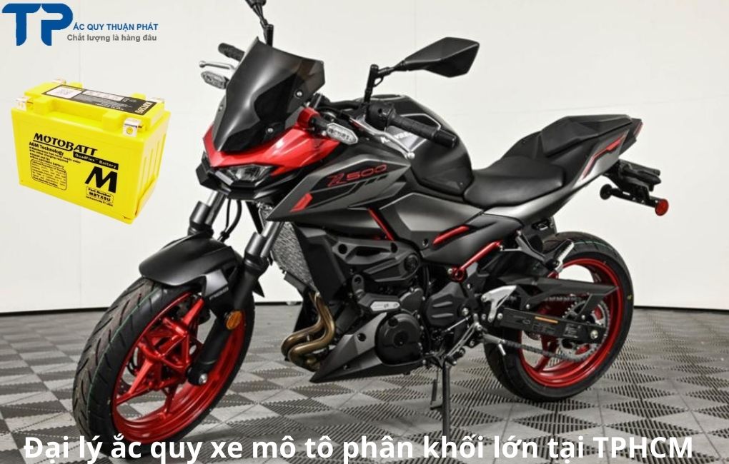 Đại lý ắc quy Xe Mô tô phân khối lớn tại TPHCM