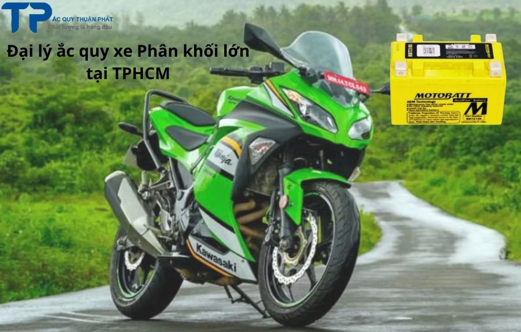 Đại lý ắc quy Xe Phân khối lớn tại TPHCM