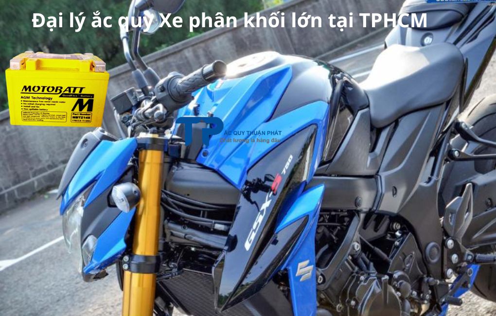Đại lý ắc quy Xe Phân Khối Lớn tại TPHCM