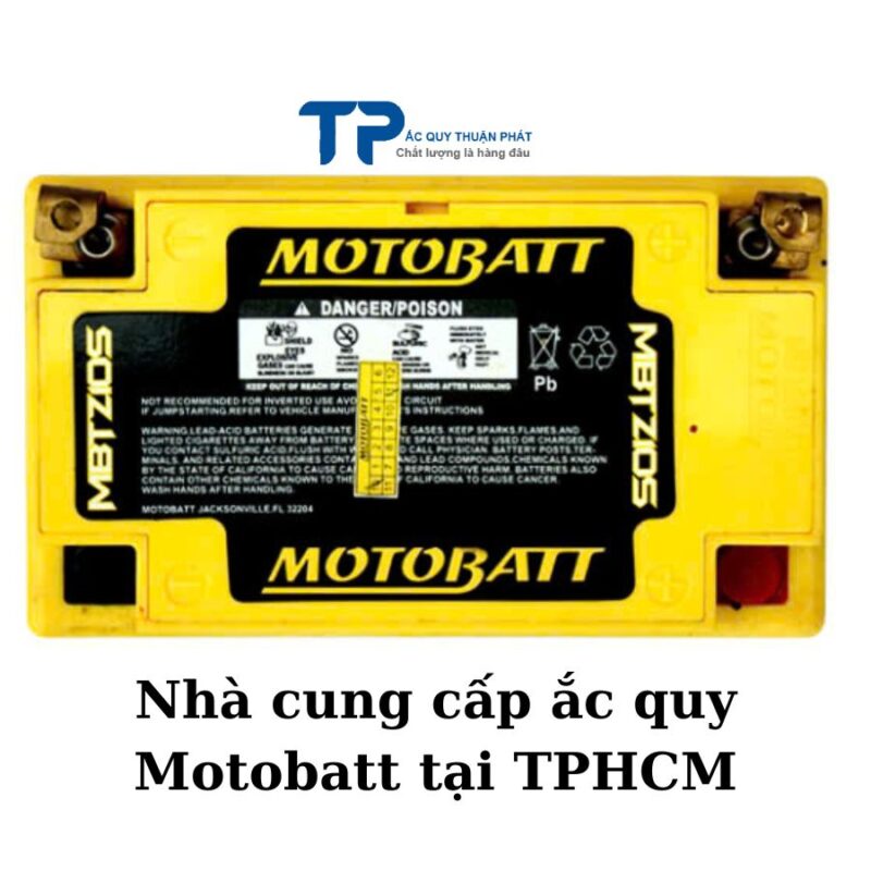 Nhà cung cấp ắc quy Motobatt tại TPHCM