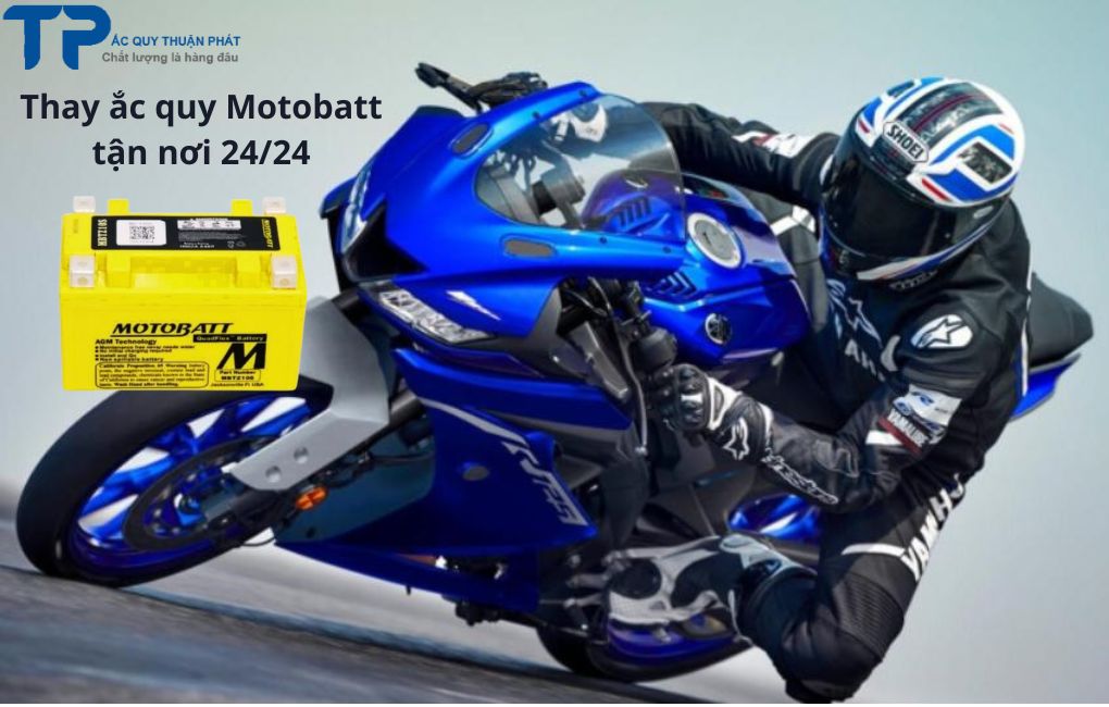Thay ắc quy Motobatt tận nơi 24/24