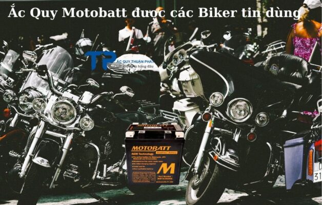 Ắc quy Motobatt được các Biker tin dùng