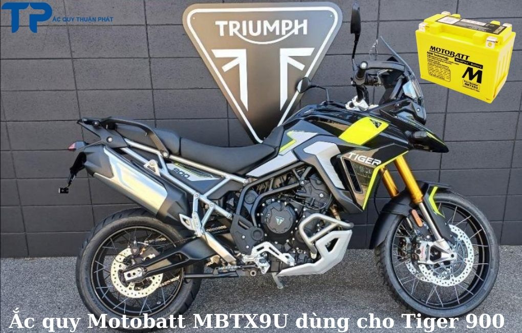 Ắc quy Motobatt MBTX9U dùng cho Tiger 900
