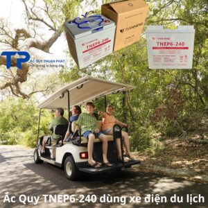 Ắc Quy Tianneng TNEP6-240 dùng xe điện du lịch