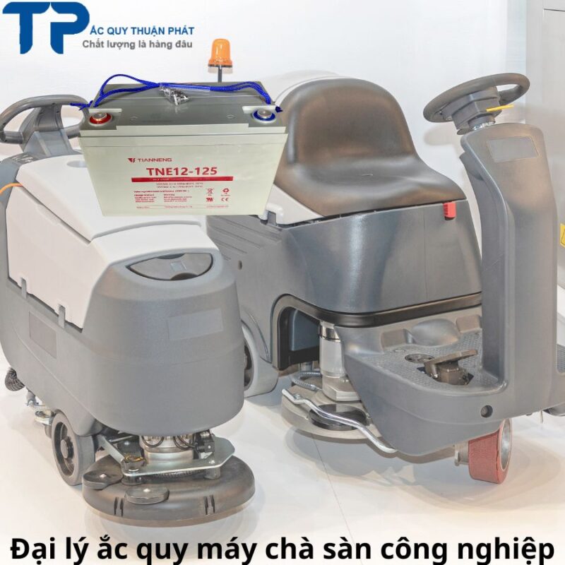 Đại lý ắc quy máy chà sàn công nghiệp