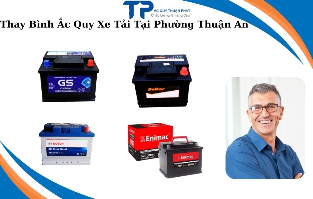 Đại lý bình ắc quy Phường Thuận An