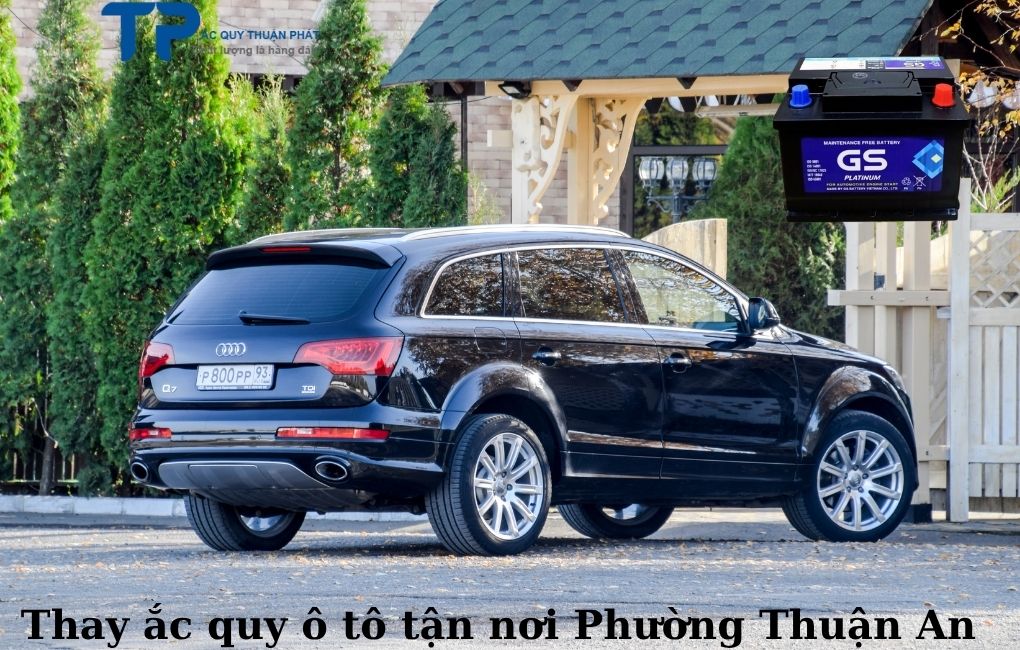 Thay ắc quy ô tô tận nơi Phường Thuận An
