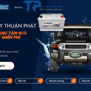 Ắc Quy Phụ chuyên dùng cho xe Land Rover