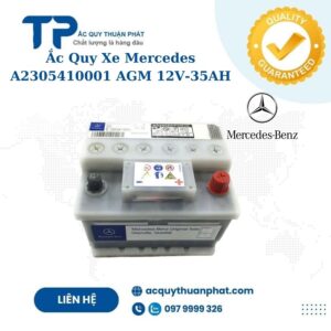 Ắc Quy Xe Mercedes A2305410001 AGM 12V - 35AH