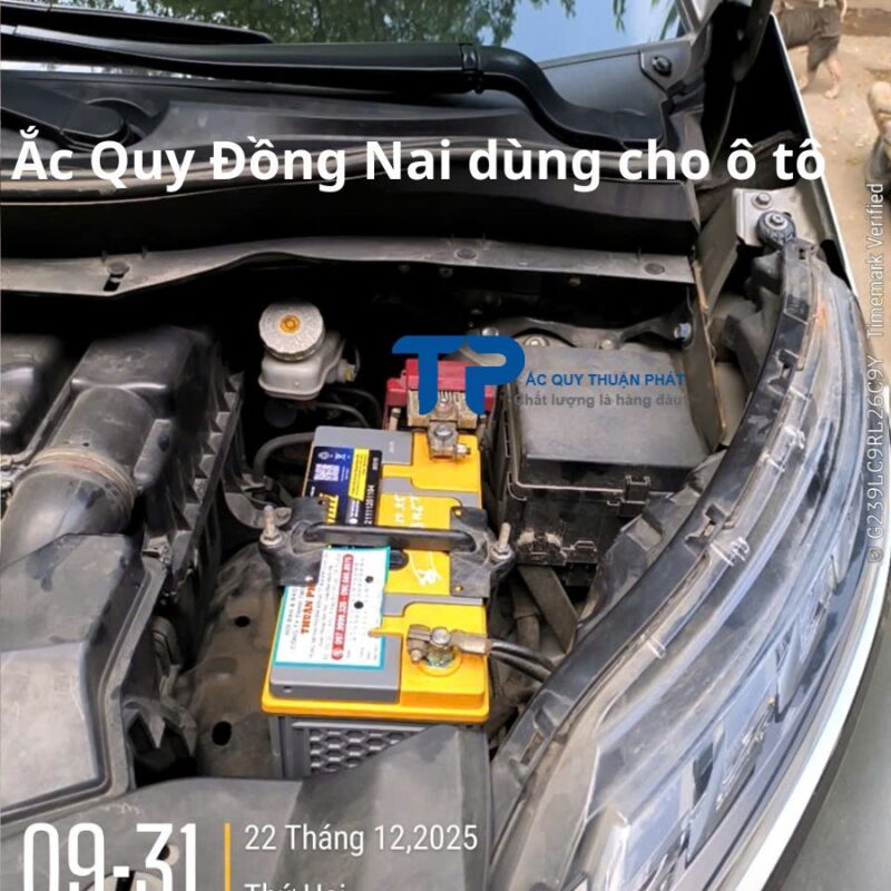 Ắc Quy Đồng Nai dùng cho ô tô