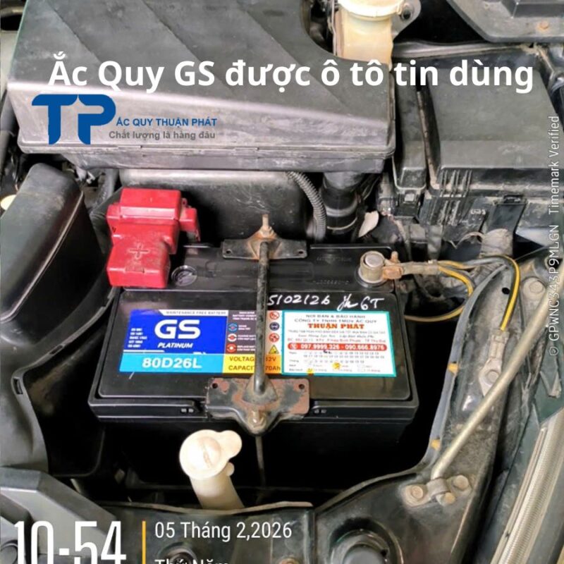 Ắc Quy GS được ô tô tin dùng