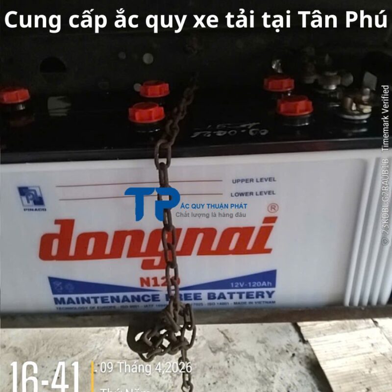 Nhà cung cấp ắc quy xe tải tại Tân Phú