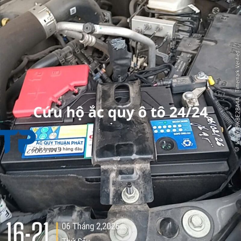Cứu hộ ắc quy ô tô 24/24