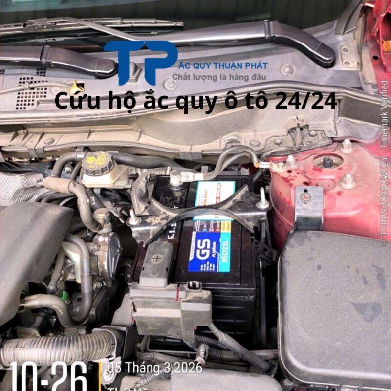 Cứu hộ ắc quy ô tô 24/24