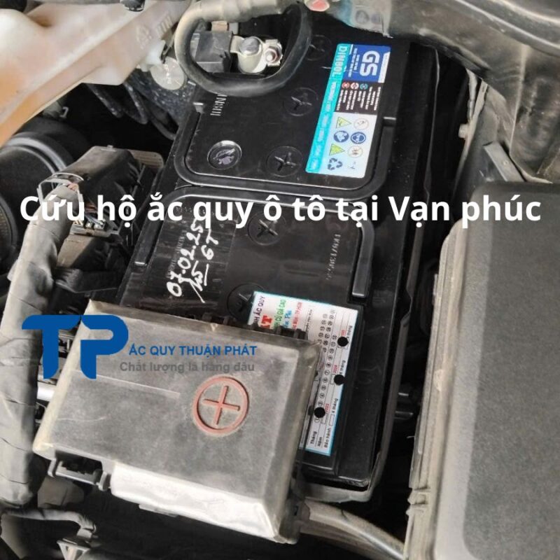 Cứu hộ ắc quy ô tô tại Vạn Phúc