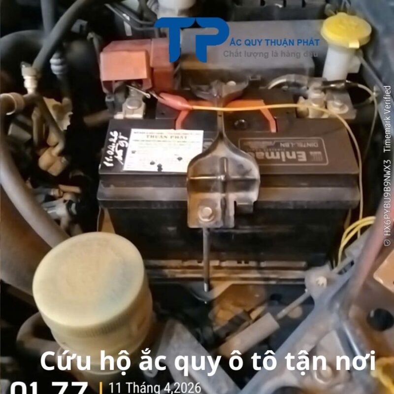 Cứu hộ ắc quy ô tô tận nơi
