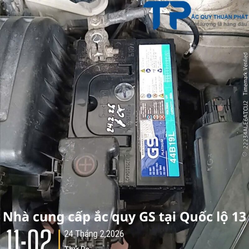 Nhà cung cấp ắc quy GS tại Quốc lộ 13