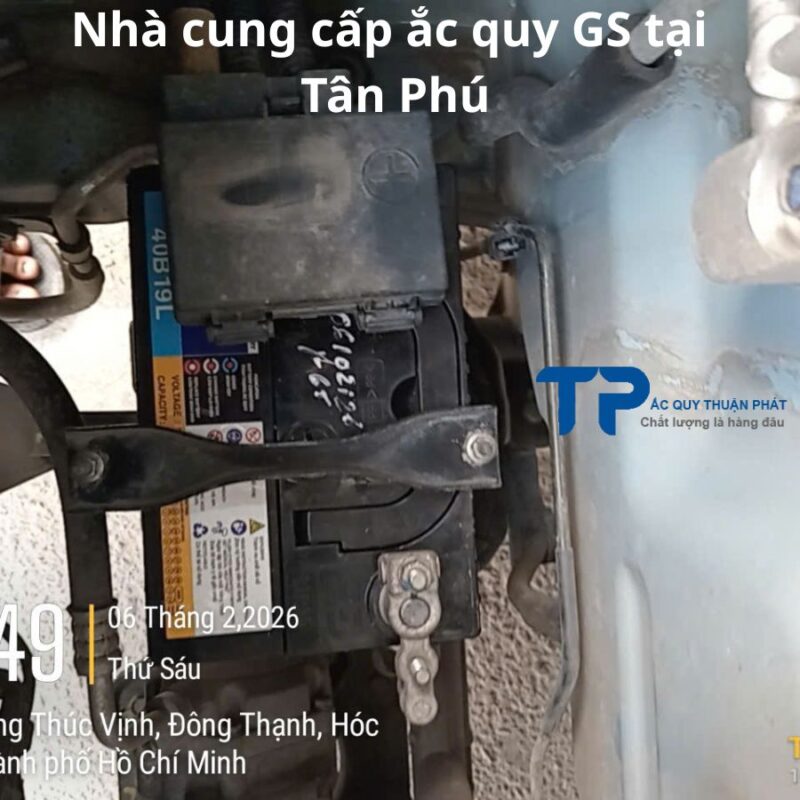 Nhà cung cấp ắc quy GS tại Tân Phú