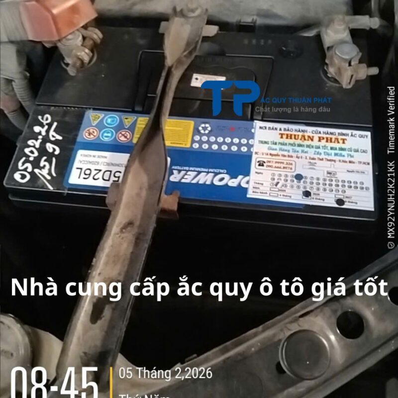 Nhà cung cấp ắc quy ô tô giá tốt