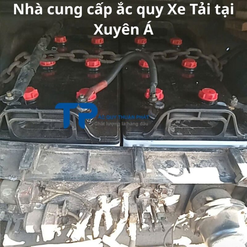 Nhà cung cấp ắc quy Xe Tải tại Xuyên Á