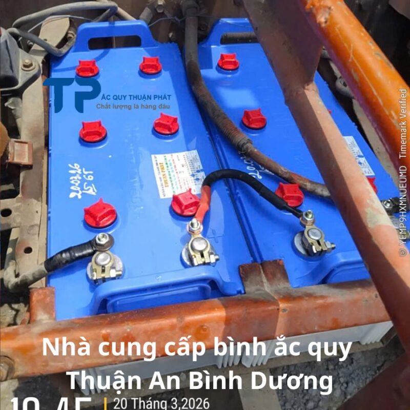 Nhà cung cấp bình ắc quy Thuận An Bình Dương