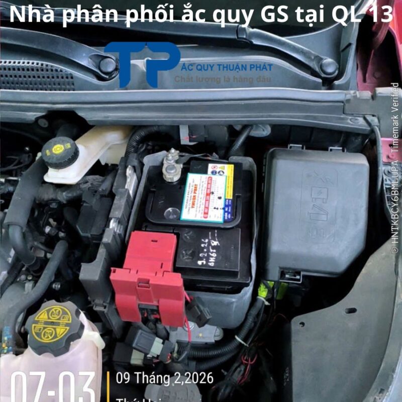 Nhà phân phối ắc quy GS tại Quốc lộ 13