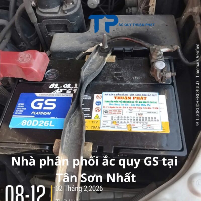 Nhà phân phối ắc quy GS tại Tân Sơn Nhất