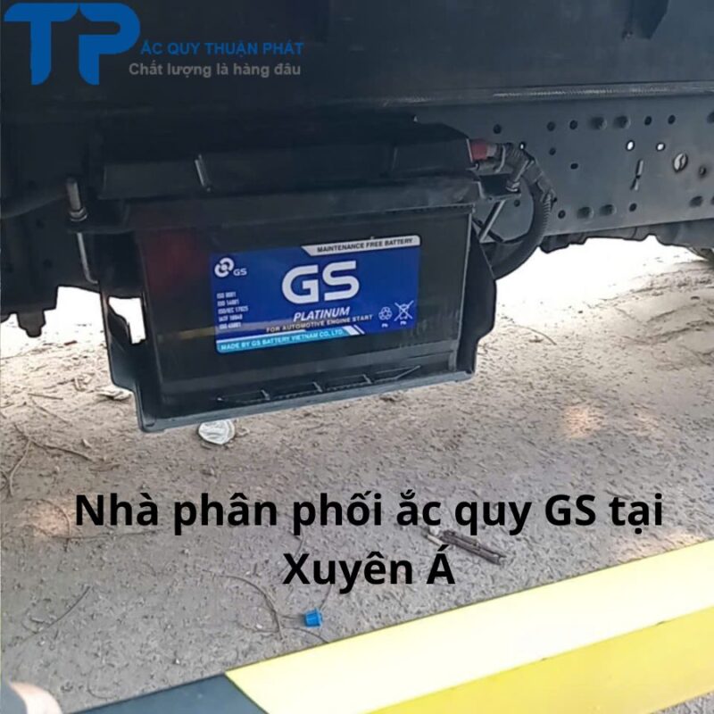 Nhà phân phối ắc quy GS tại Xuyên Á