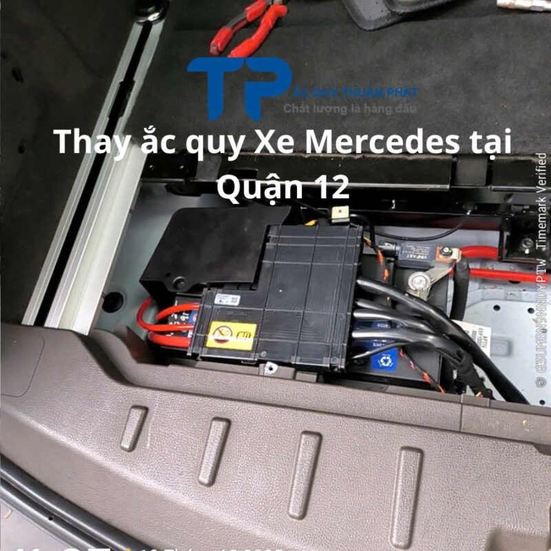Thay ắc quy Xe Mercedes tại Quận 12