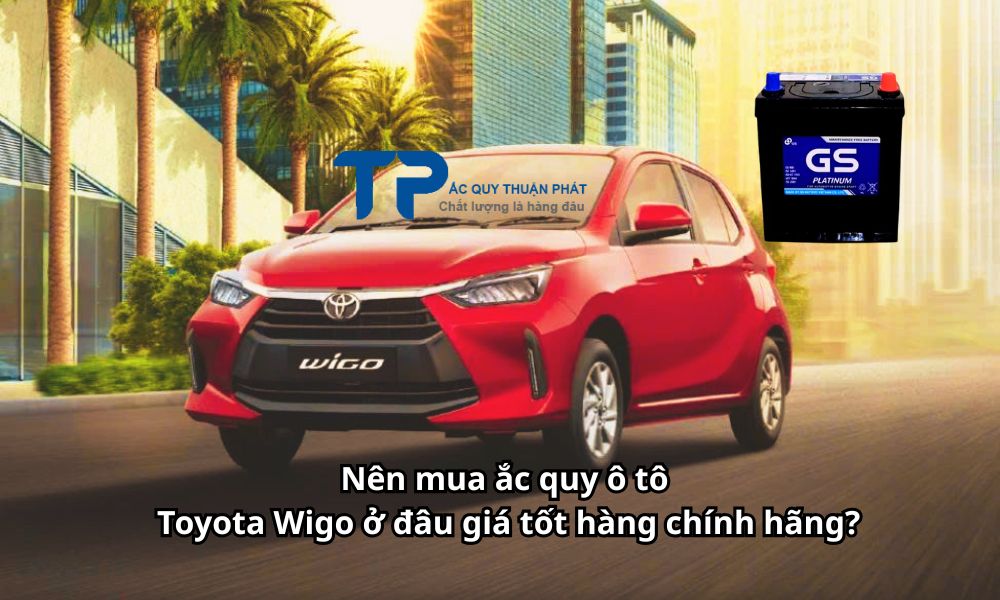 Nên mua ắc quy ô tô Toyota Wigo ở đâu giá tốt hàng chính hãng?