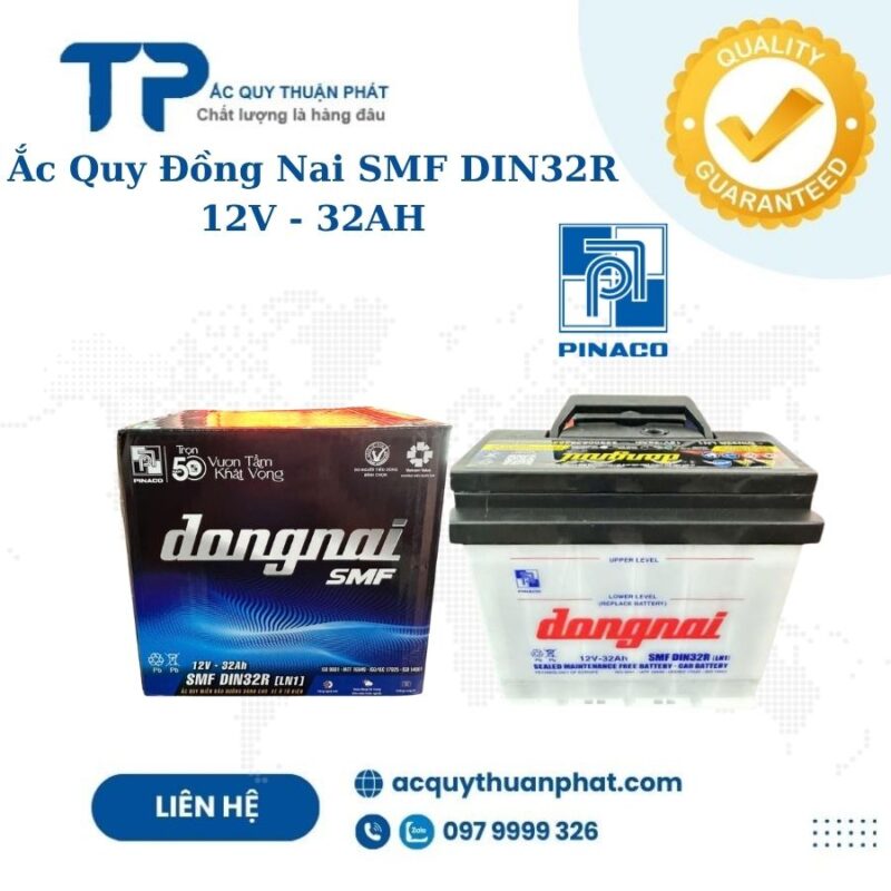 Ắc Quy Đồng Nai SMF DIN32R 12v - 32AH