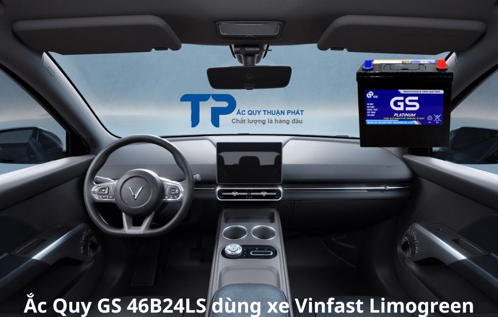 Ắc Quy GS 46B24LS dùng xe Vinfast LimoGreen