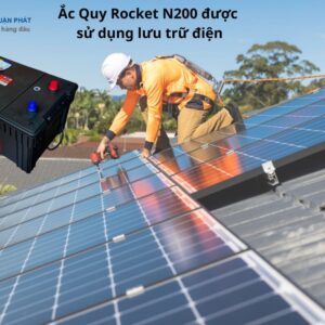 Ắc Quy Rocket N200 được sử dụng lưu trữ điện