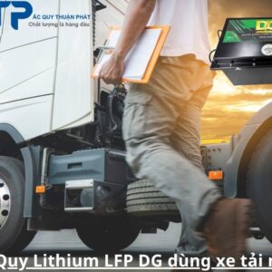 Bình ắc quy Lithium LFP DGLI 24170 dùng xe tải máy lạnh