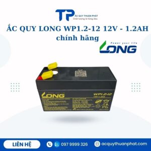 Ắc Quy Long WP1.2-12 12V - 1.2AH chính hãng