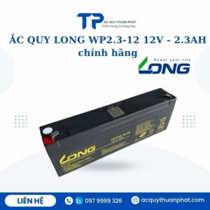 Ắc Quy Long WP2.3-12 12V - 2.3AH chính hãng