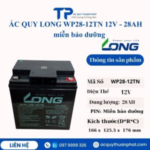 Ắc Quy Long WP28-12TN 12V - 28AH
