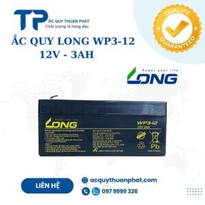 Ắc Quy Long WP3-12 12V - 3AH