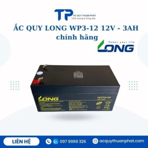 Ắc Quy Long WP3-12 12V - 3AH chính hãng