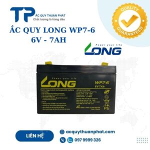 Ắc Quy Long WP7-6 12V - 7AH