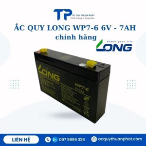 Ắc Quy Long WP7-6 12V - 7AH chính hãng