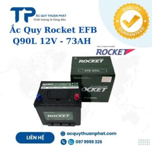 Ắc Quy Rocket EFB Q90L 12V - 73AH