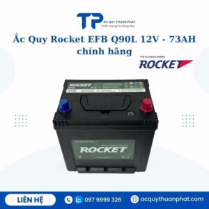 Ắc Quy Rocket EFB Q90L 12V - 73AH chính hãng