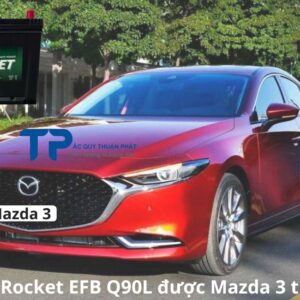 Ắc Quy Rocket EFB Q90L được Mazda 3 tin dùng